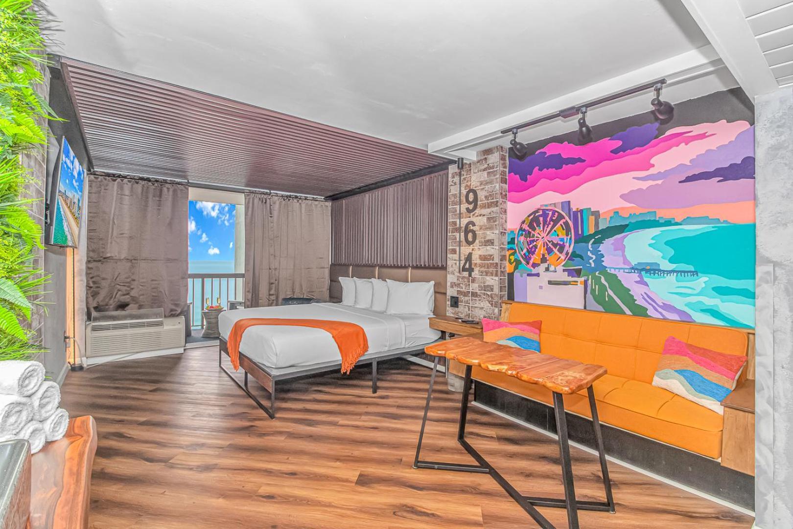 Ocean Front Queen Suite With Panoramic Views! - Compass Cove Unit 964 미를 비치 외부 사진