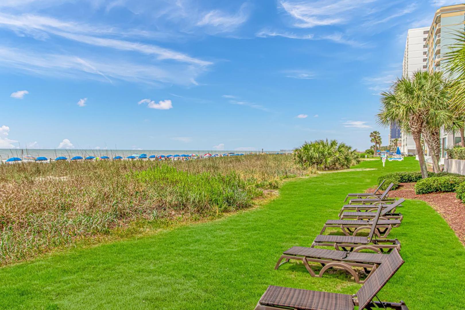 Ocean Front Queen Suite With Panoramic Views! - Compass Cove Unit 964 미를 비치 외부 사진