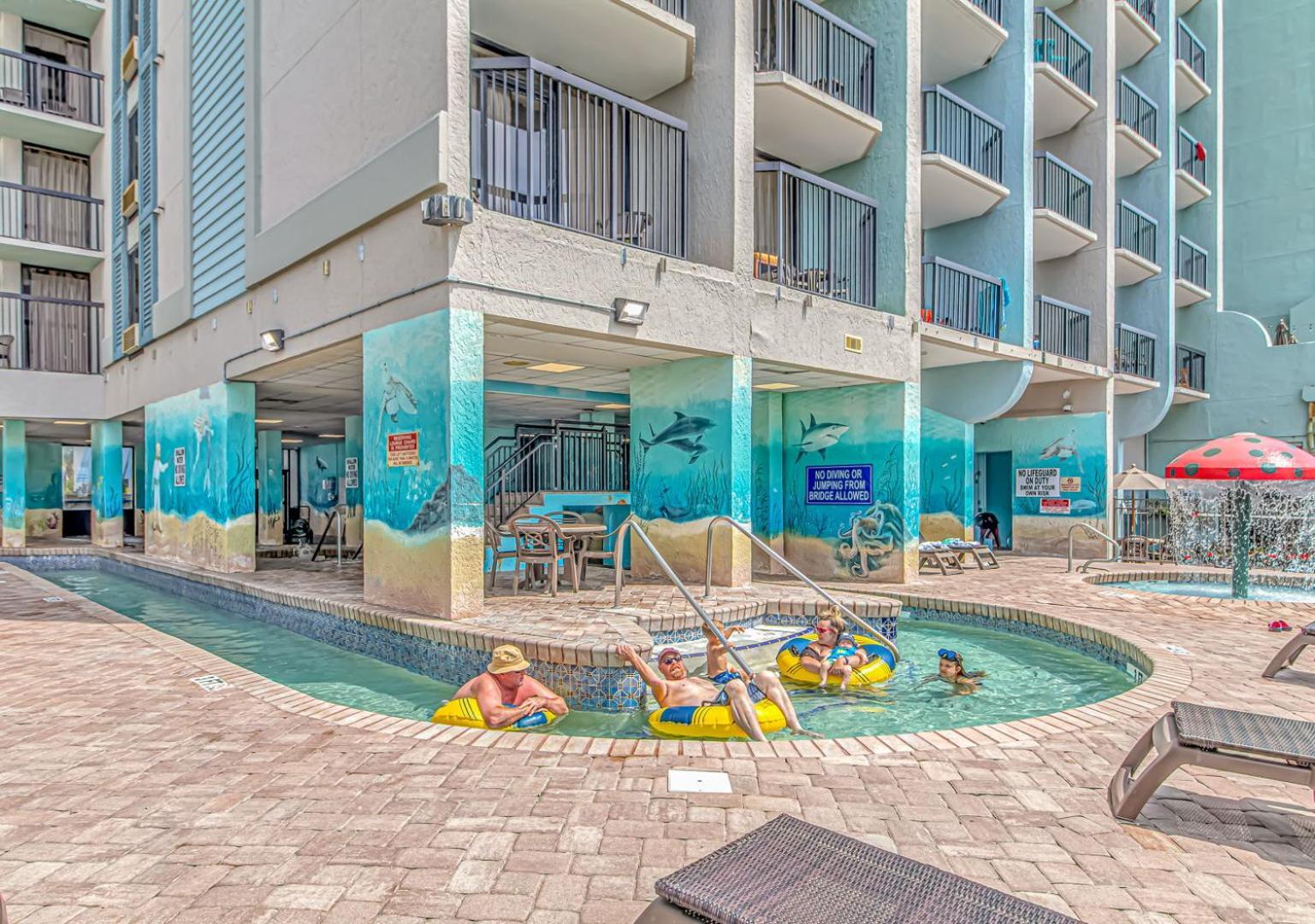 Ocean Front Queen Suite With Panoramic Views! - Compass Cove Unit 964 미를 비치 외부 사진