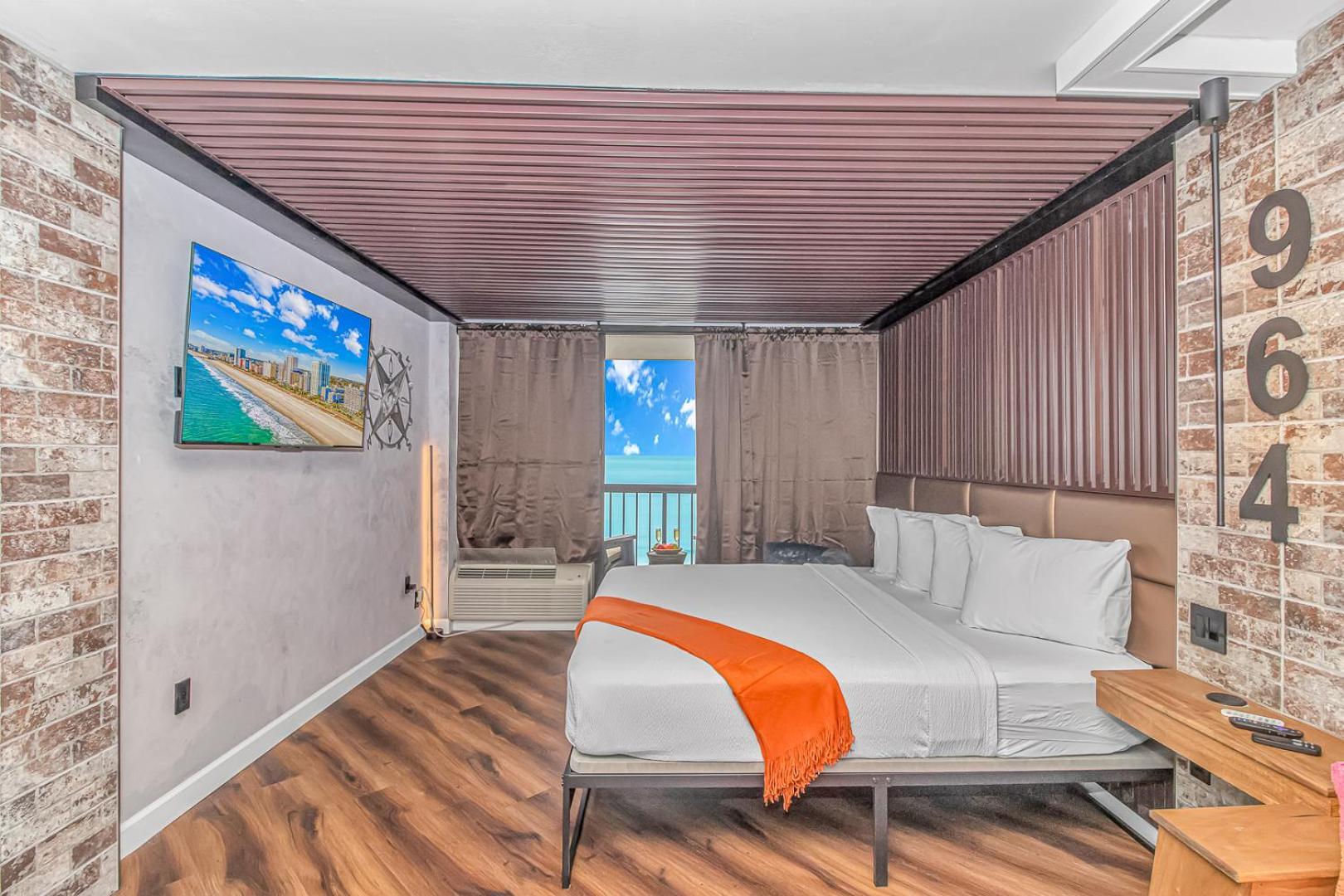 Ocean Front Queen Suite With Panoramic Views! - Compass Cove Unit 964 미를 비치 외부 사진