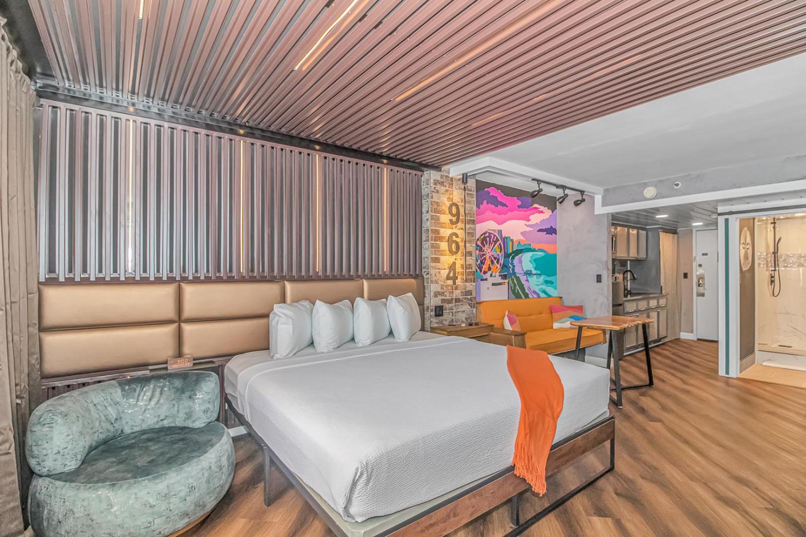 Ocean Front Queen Suite With Panoramic Views! - Compass Cove Unit 964 미를 비치 외부 사진