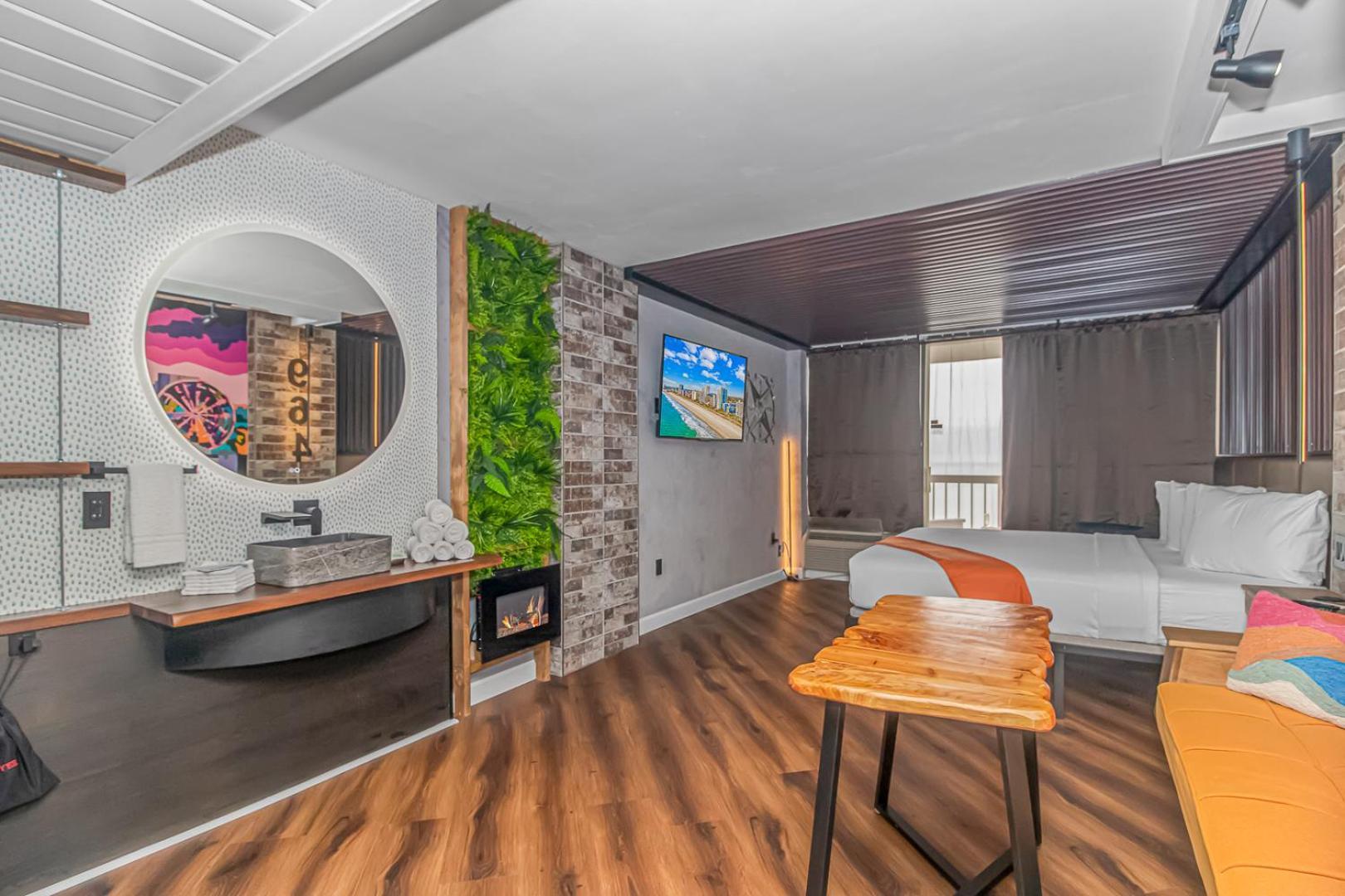 Ocean Front Queen Suite With Panoramic Views! - Compass Cove Unit 964 미를 비치 외부 사진